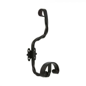 Cuier Model Soria, 2 Carlige, Finisaj Negru