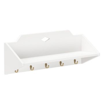 Cuier pentru copii alb pentru perete 75x27 cm Luca – Cam Cam Copenhagen