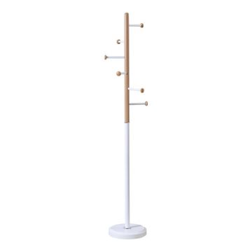 Cuier Serea Alb 30x30x175 cm