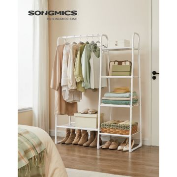 Cuier Songmics Alb 101.7x40x153.3 cm