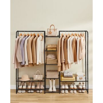 Cuier Songmics Negru 29x183x158.4 cm