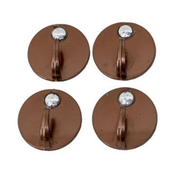 Cuiere din Plastic, Adeziv Super Rezistent, 4 Bucati