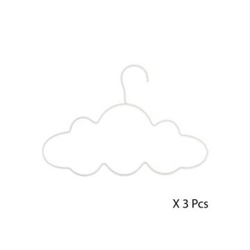 Set 3 Umerase Pentru Copii Cloud Alb 29.8 Cm