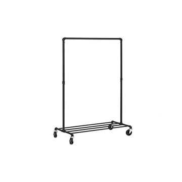 Suport pentru umerase mobil, Songmics, HSR61BK, Negru, 163 x 100 x 49 cm